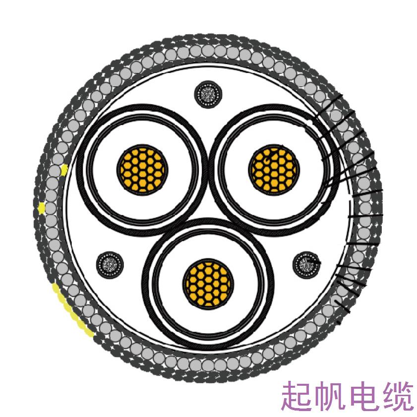 海底电缆三芯127/2200kV 海底电缆三芯127/2200kV